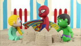 سرگرمی کودک | کارتون خمیر بازی | رنگین کمانی | خمیر بازی کودکان