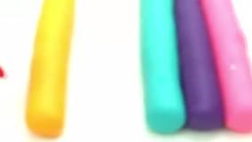 آموزش رنگها برای کودکان - خمیربازی آموزشی - خمیر های کالرفول