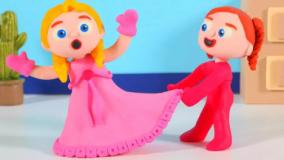 فیلم خمیر بازی کودکان - انیمیشن فروزن - خمیربازی