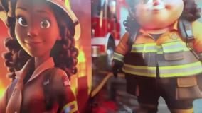 غرفه آتشنشانی در خانه مشاغل کودکان ، مهدکودک و شهربازی