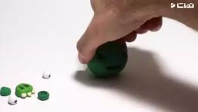 فیلم خمیر بازی کودکان - شخصیت های کارتونی