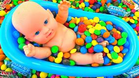 اسباب بازی کودکان | ویدیوی رضایت بخش با صداهای اسلایم | خمیر بازی کودکان