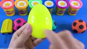 خمیر بازی کودکان | ساخت توپ های رنگی | سرگرمی کودک