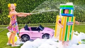 مجموعه داستان های خنده‌دار کودکانه با دیانا و روما - سرگرمی کودک دیانا روما