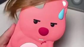 قاب گوشی عروسکی سیلیکونی