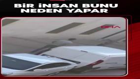 اقدام غیرانسانی پسر جوان؛ پنچر کردن خودروهای پارک شده در خیابان!