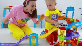 نیکی و ولاد - چالش کمک کردن به مامان - ولاد و نیکی جدید- کارتون ولادو نیکی -ولاد