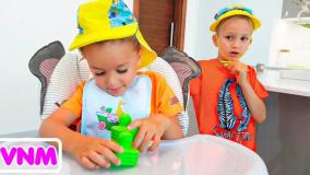 برنامه  سرگرمی کودک / ولاد و نیکی  / می خواهند مثل بچه ها باشند / کودکانه