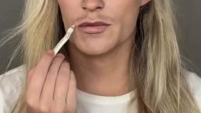 دختری با گریم رونالدو