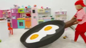 برنامه کودک ولاد و نیکی - بچه ها یاد می گیرند که برای مادر صبحانه درست کنند