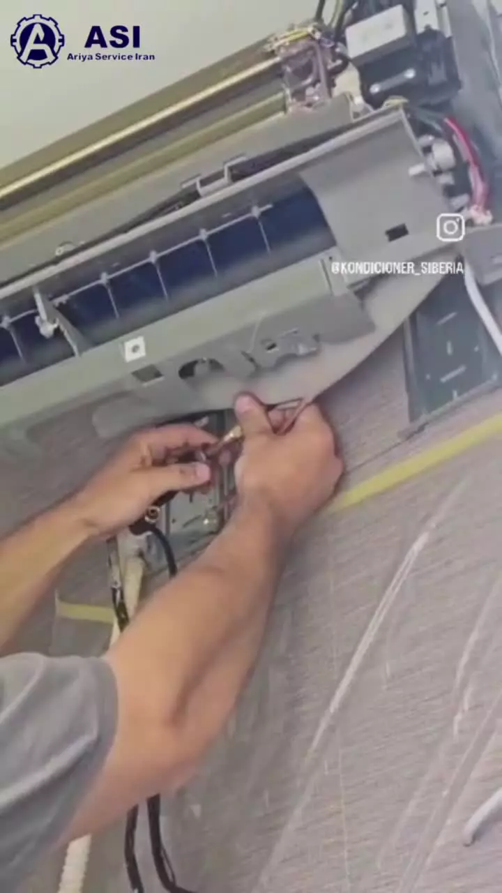 نصب کولر گازی