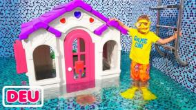 ولاد و نیکی-نیکی چالش غواصی -کارتون ولاد ونیکی جدید-برنامه کودک ولادو نیکی