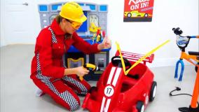 داستان های ولاد و نیکی Vlad and Niki - قسمت 103 - تعویض چرخ ماشین نیکیتا