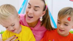 ولاد و نیکی - برنامه کودک - مخفی شدن در لباسشویی  - کارتون کودک