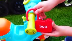 کودک ولاد و نیکی - بازی در استخر خانگی - ولاد و نیکیتا - ولاد نیکی