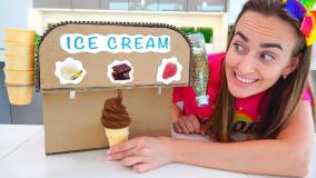 کارتون ولاد و نیکی _چالش ماشین بستنی ساز_ولادی نیکی جدید _برنامه کودک ولادو نیکی