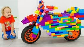 برنامه کودک جدید ولاد و نیکی/موتور/خانه سازی/سرگرمی کودک/برنامه سرگرمی کودک