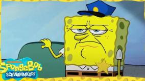 برنامه کودک باب اسفنجی - آقای خرچنگ و باب اسفنجی در زندان - سرگرمی تفریحی