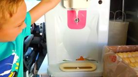 ولاد و نیکی ، برنامه کودک ، بستنی فروشی با مادر ، بازی و سرگرمی ، کارتون کودک