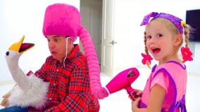 ناستیا - استیسی - استیسی شو جدید - ناستیا و بابایی - ناستیا شو جدید