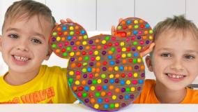 ولاد و نیکی-نیکی چالش پاپت بازی-کارتون ولاد ونیکی جدید-برنامه کودک ولادو نیکی