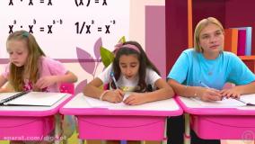 ناستیا و بابایی/ناستیا و داستان مدرسه اش در مورد عینک/ناستیا شو