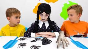 ولاد-ولاد و نیکی جدید ولاد و نیکیتا برنامه کودک ولاد و نیکی کریس و استخر توپ