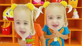 ولاد نیکی - برنامه کودک ولاد نیکی جدید - چالش مامان - سرگرمی جدید ولاد و نیکی