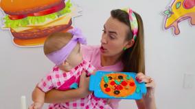 ولاد و نیکی - برنامه کودک - بازی و چالش پیتزا - کارتون کودک