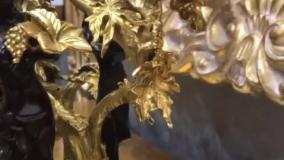 کد9063kh.درختی مجسمه برنز سه سبدپرکار.ارتفاع۵۹سانت و عرض۴۱سانت.قیمت۲۶.۹۰۰.۰۰۰تومان.