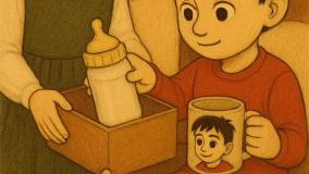 بهنیا و شیشه شیر