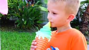 ولاد و نیکی-نیکی چالش ماشین بستنی-کارتون ولاد ونیکی جدید-برنامه کودک ولادو نیکی