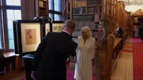 دیدار ملکه کاملیا و ملانیا