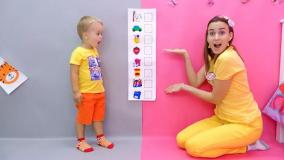 ولاد و نیکی - برنامه کودک - چالش و بازی خانگی با مامان - کودک سرگرمی تفریحی