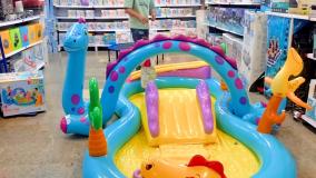 استخر بادی سرسره دار اینتکس مدل دینو