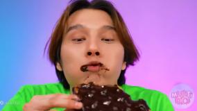 چالش غذا مولتی دو ؛ چالش ویفر شکلاتی ؛چالش غذایی ؛ چالش بانوان سرگرمی تفریحی