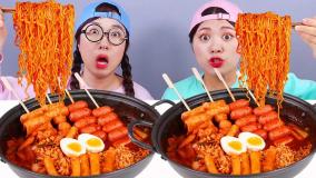 موکبانگ جدید دونا ؛ چالش غذایی ؛ چالش خوردن کره ای ؛ چالش غذا خوری جدید