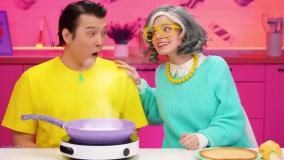 چالش غذا خوری اسمر/ چالش غذایی/ چالش خوراکی/ چالش بنفش/ بانوان و سرگرمی