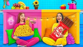 چالش غذایی | چالش غذا خوری | چالش خوردن | چالش هزار دکمه | چالش سرگرمی بانوان