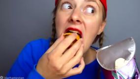 چالش چیپس خوری - چالش غذایی جدید - چالش غذا خوری موکاچو - اسمرفود