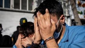 تصاویری از دستگیری سارقان تلفن همراه مجری صداوسیما