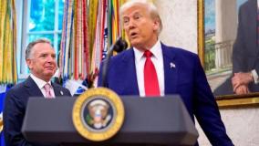 ادعای ترامپ: من به رهبر ایران پیشنهاد همکاری دادم و او با تهدید پاسخ داد!