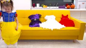 برنامه کودک زیبای ایوا و مامان _ چالش هلووین