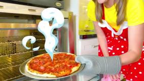 ولاد و نیکی - برنامه کودک - بازی و چالش کیک - کارتون کودک