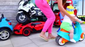 ولاد و نیکی-چالش ماشین بازی-برنامه کودک ولادو نیکی جدید-سرگرمی کودک کارتون ولاد