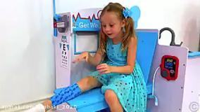 برنامه کودک دخترانه ناستیا : شعر شاد رفتن به دکتر