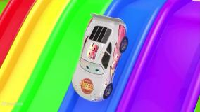 کارتون ماشین بازی ، ماشین های رنگی و استخر توپ های رنگی ، برنامه کودک ماشین بازی