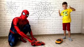 برنامه کودک ابرقهرمانان ، ماشین بازی مرد عنکبوتی ، سرگرمی کودک جدید