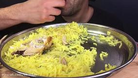 چالش فود اسمر ❤ مرغ و برنج ❤ کپی ازاد