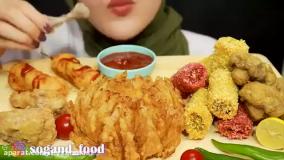 سوگند فود آسمر _موکبانگ ایرانی. چالش غذا خوری با سوگند. چالش فود